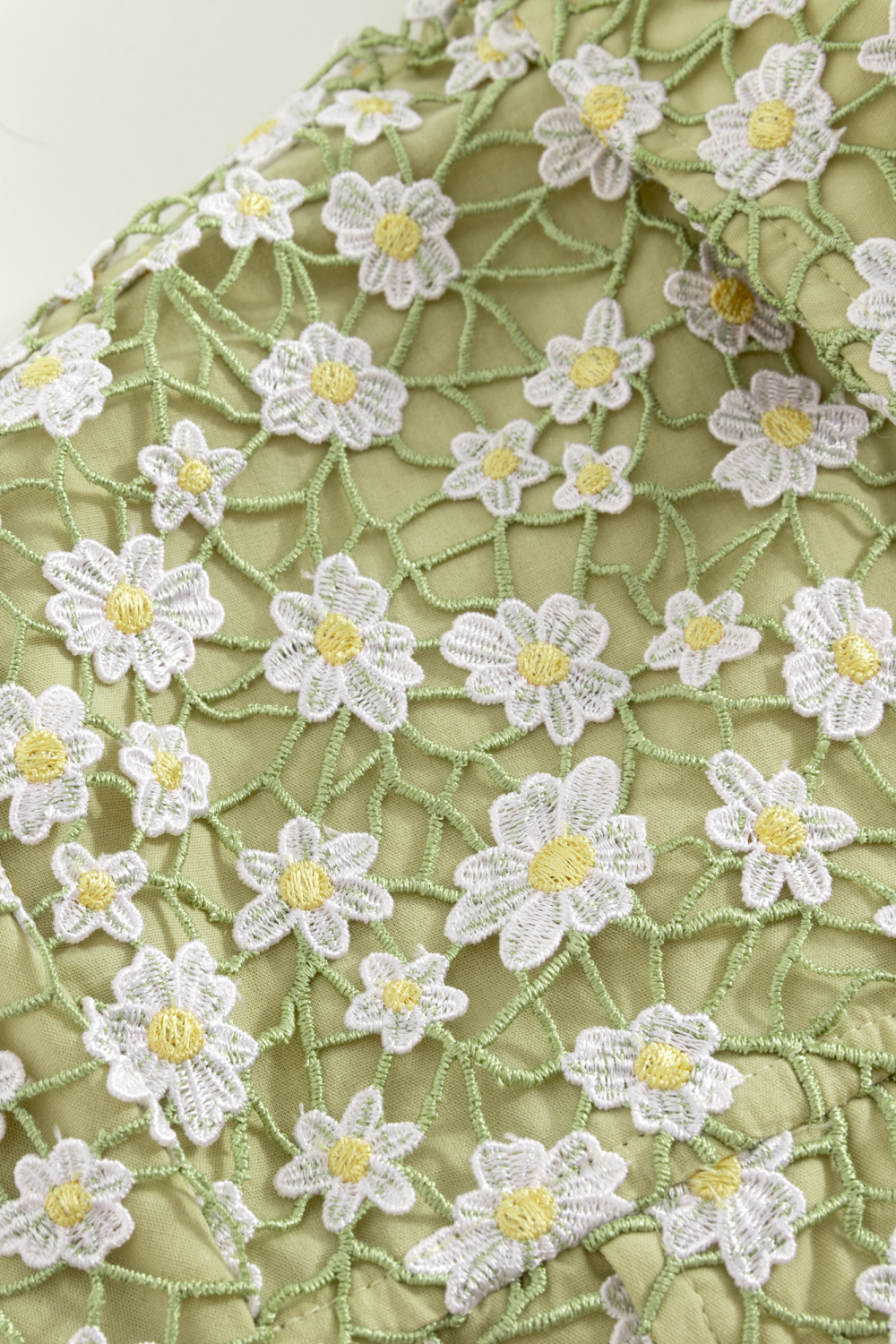 Daisy Bloom Guipure Shirt