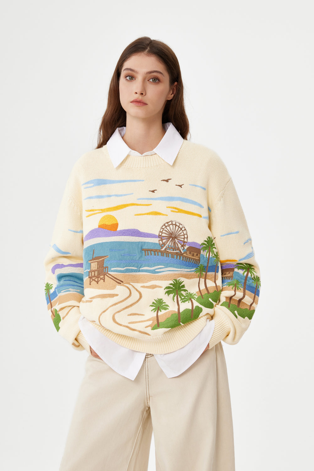 Santa Monica Pier Sweater