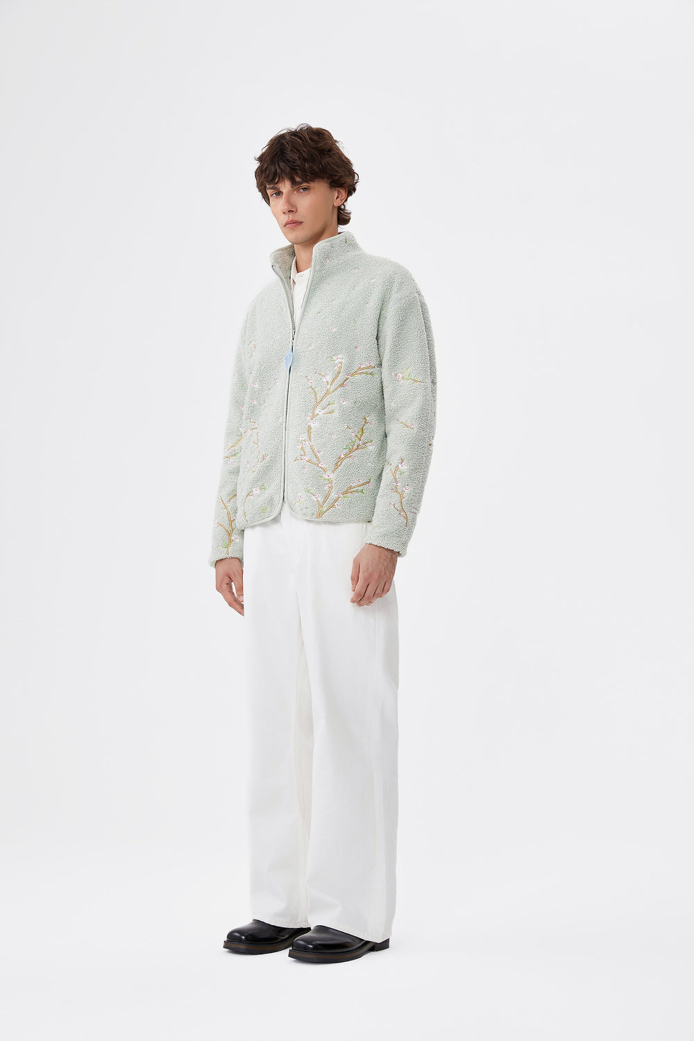 Hanami Embroidery Fleece