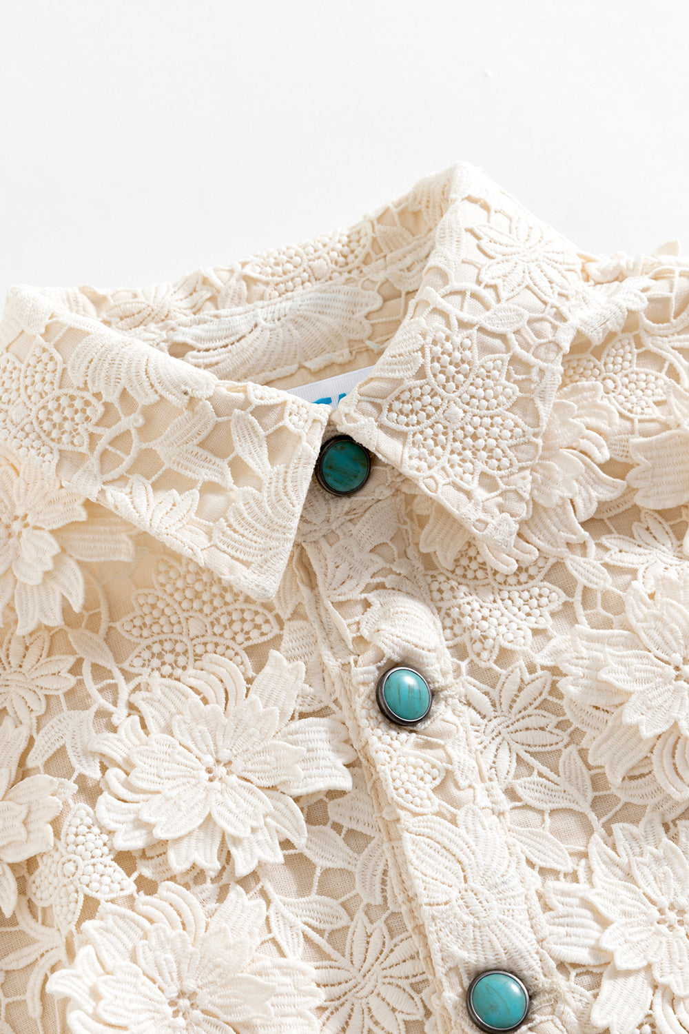 Floral Guipure Shirt