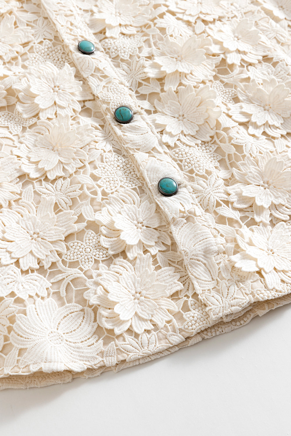Floral Guipure Shirt
