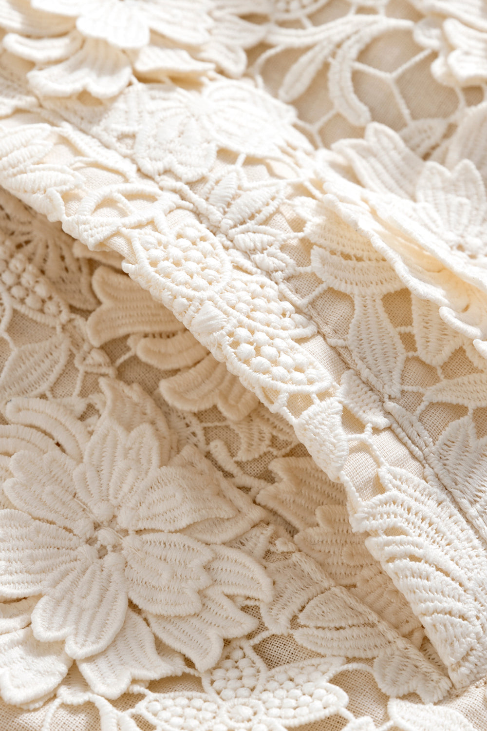 Floral Guipure Shirt
