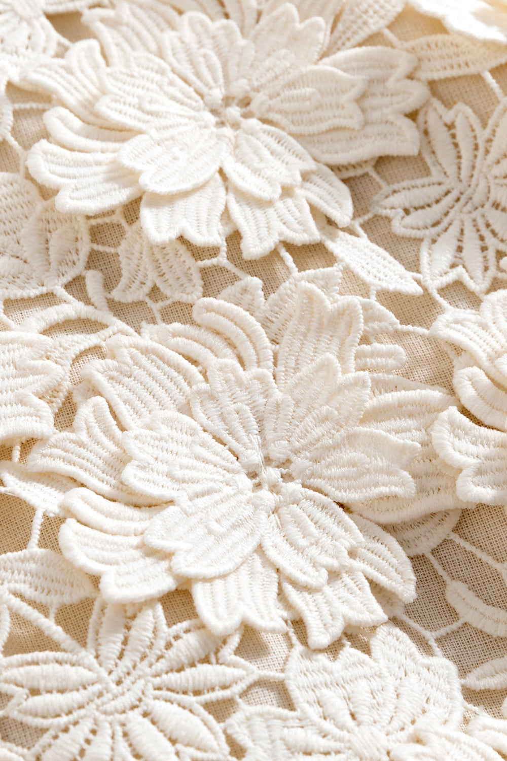 Floral Guipure Shirt