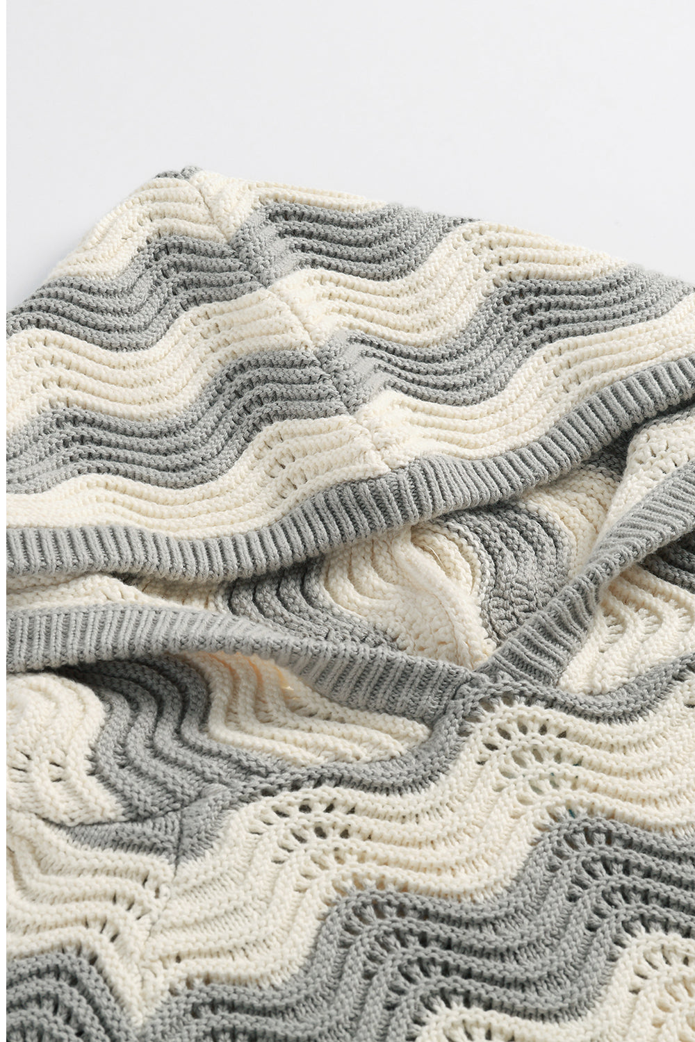 Grey Shale Stitch Hoodie