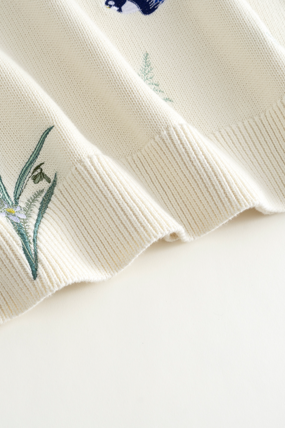 Botanical Knit Sweater