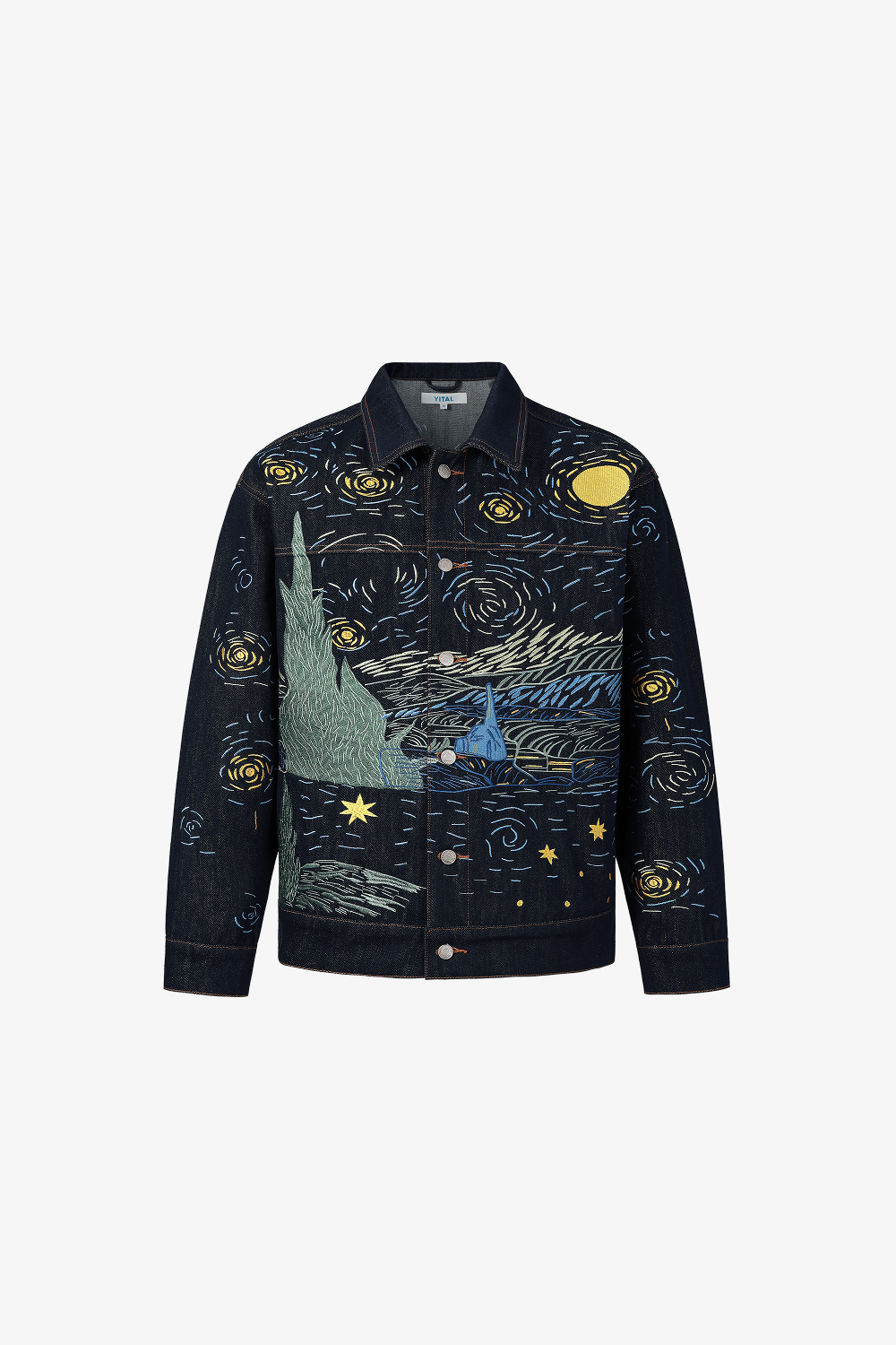 Starry Night Denim Jacket