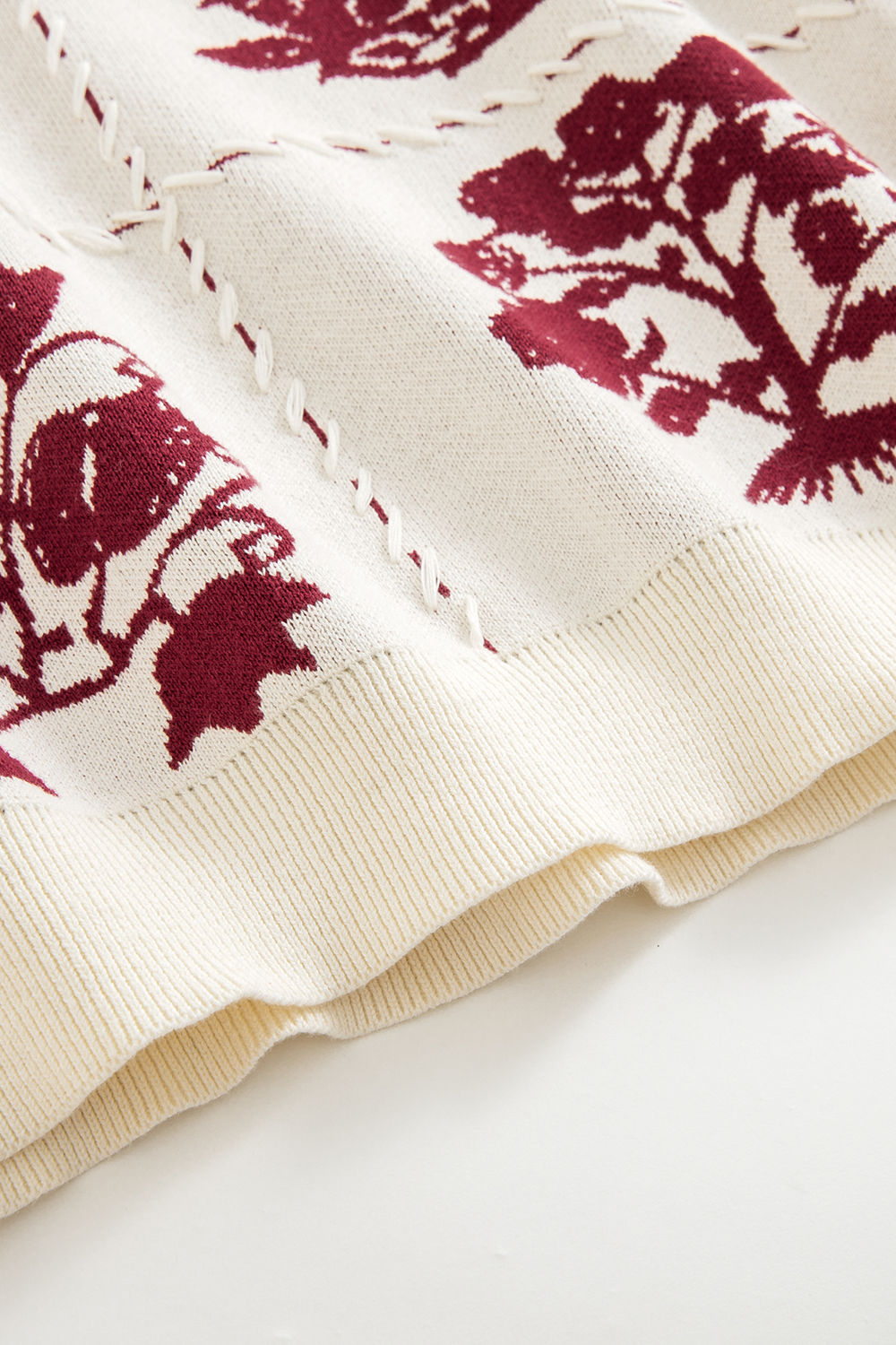 Folk Garden Knit Sweater