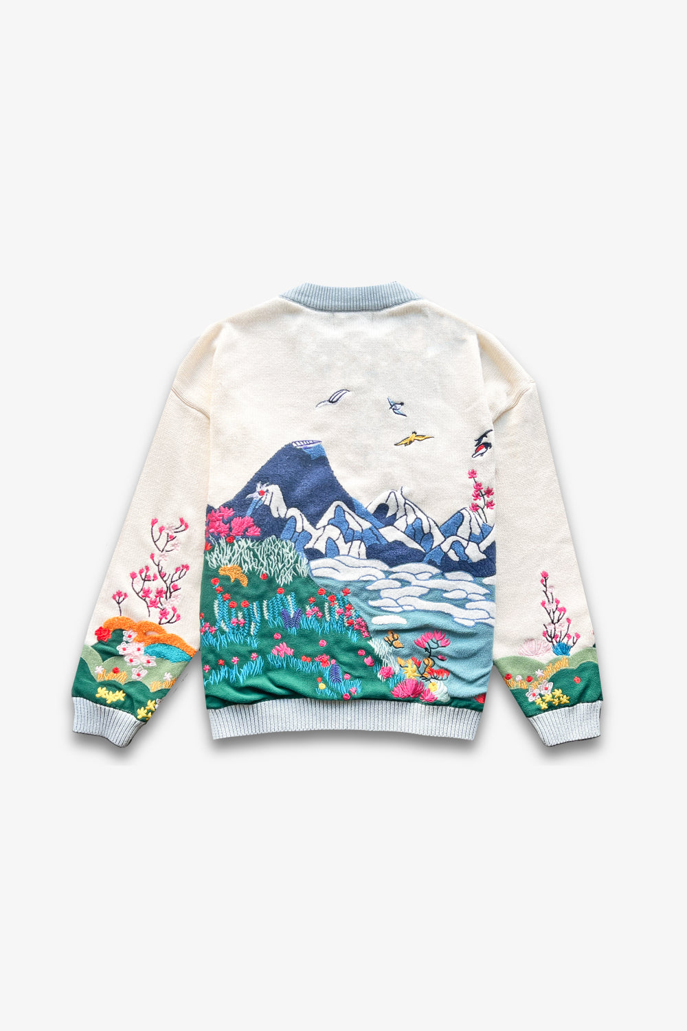 Celestial Embroidery Sweater