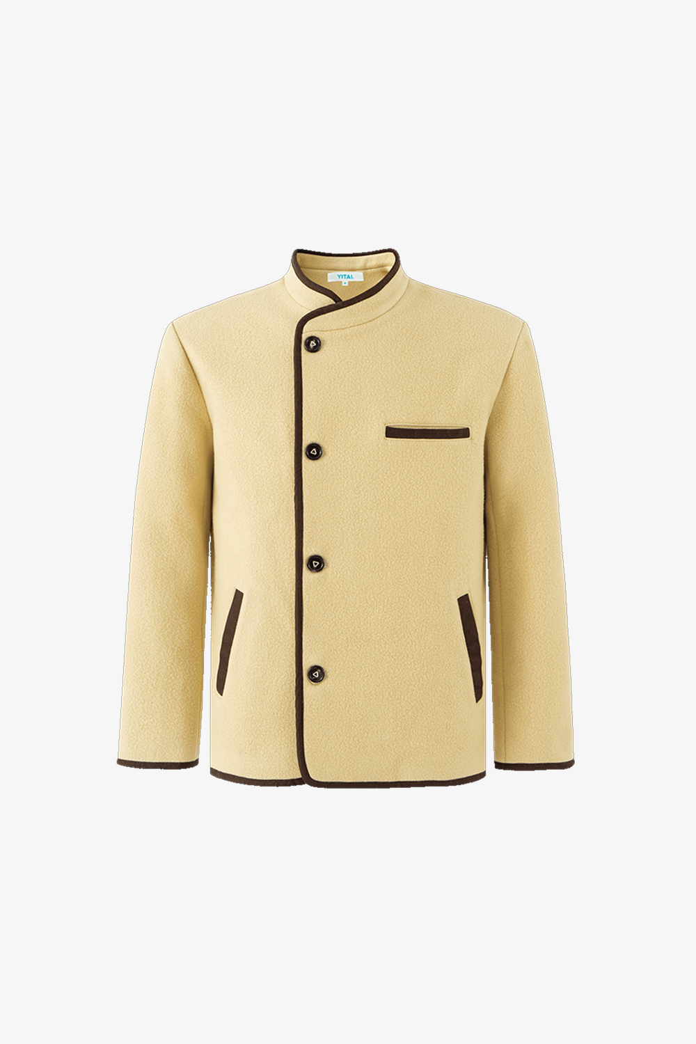 Fleece Mandarin Jacket