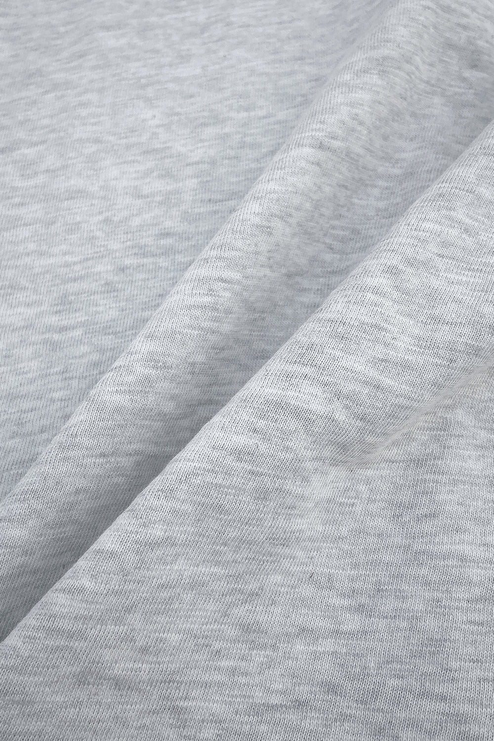 Close-up of gray fabric.