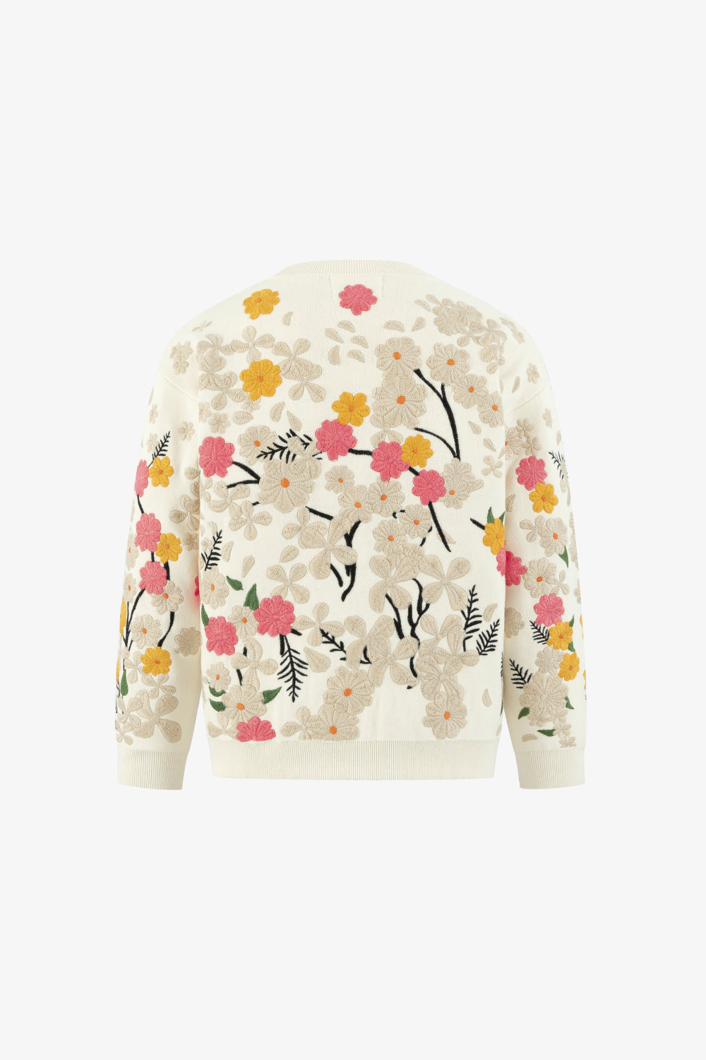 Mille Fleurs Embroidery Sweater
