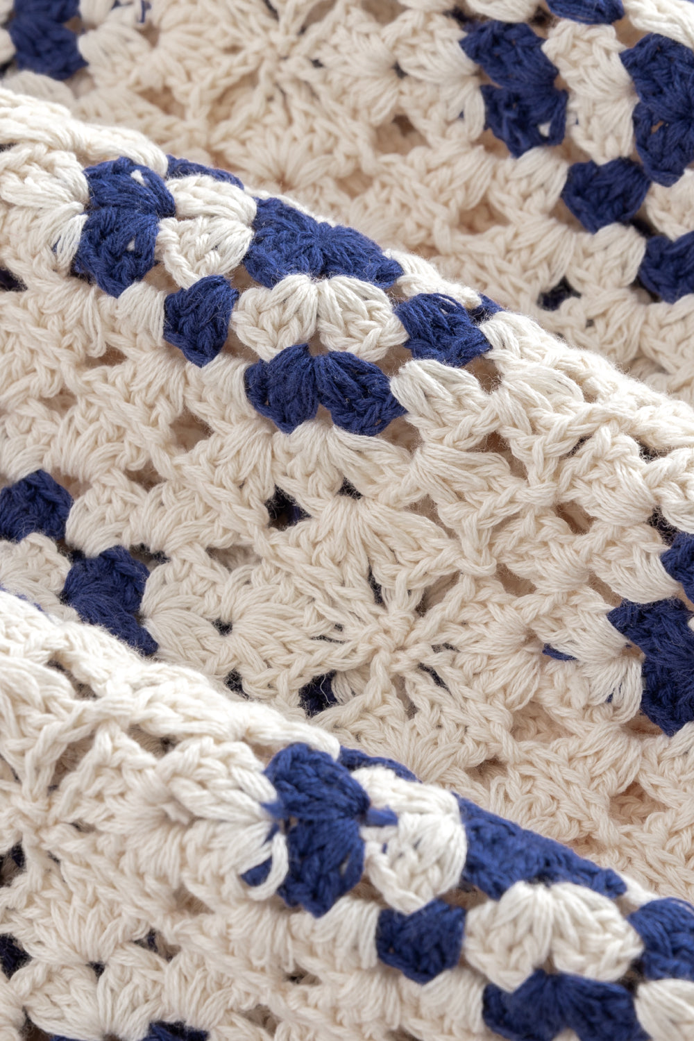 Crochet Square Button-Up