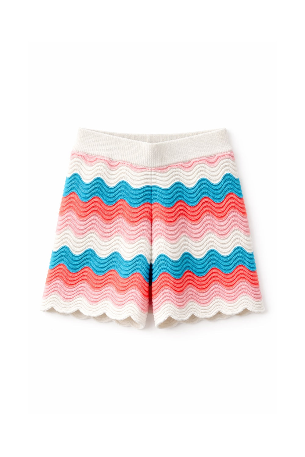 Garden Shale Stitch Shorts - Sample Sale Piece