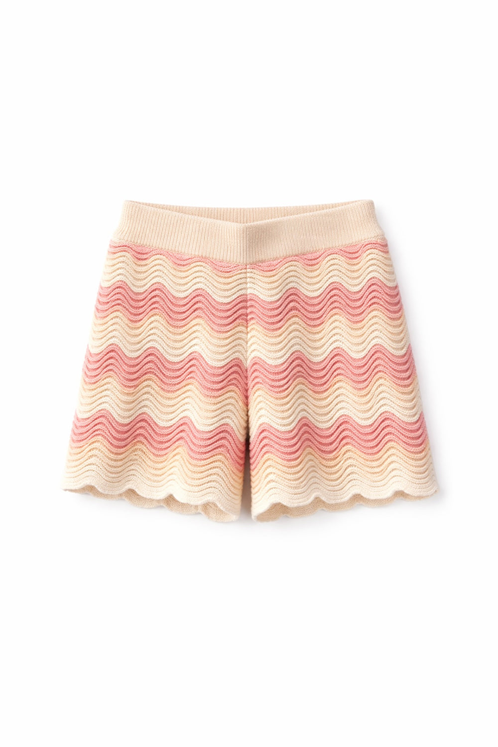Shale Stitch Shorts Pink - Sample Sale Piece