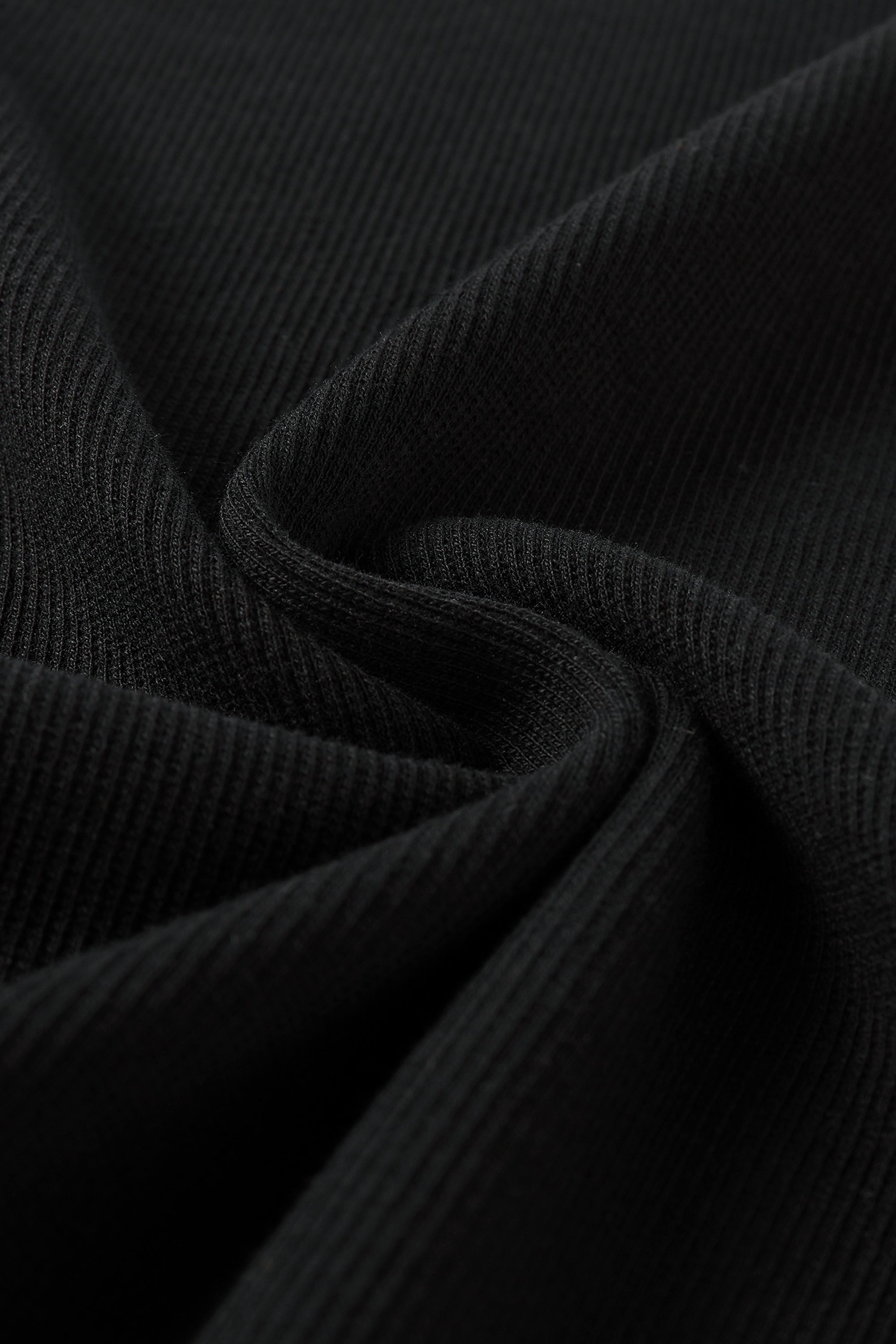 Rib Tee - Black