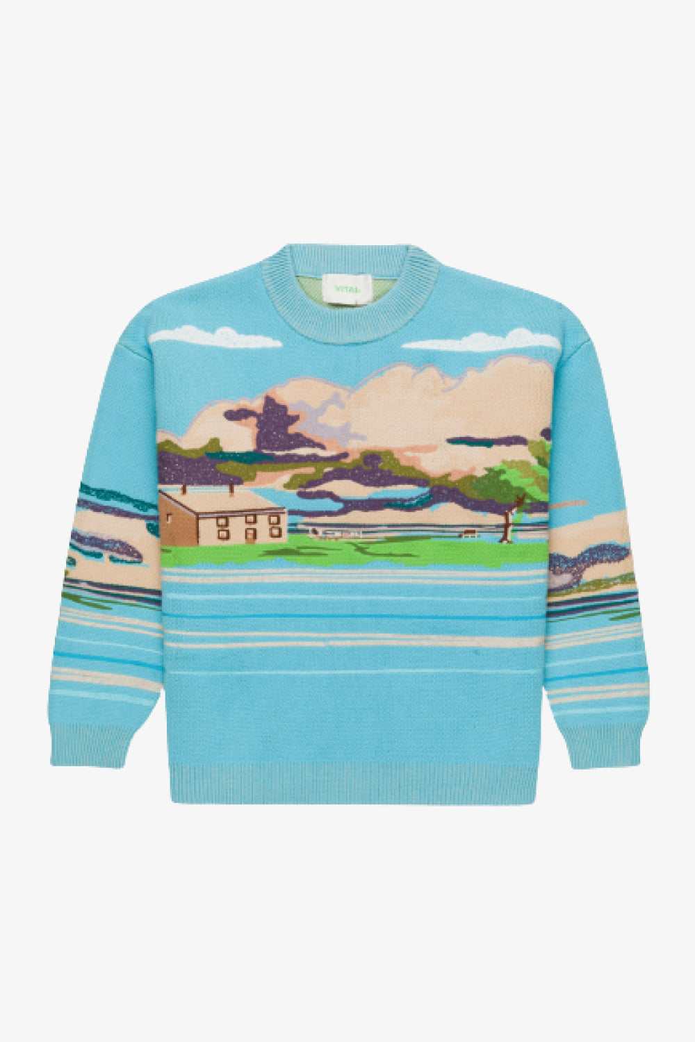 Spirited Away Embroidery Sweater