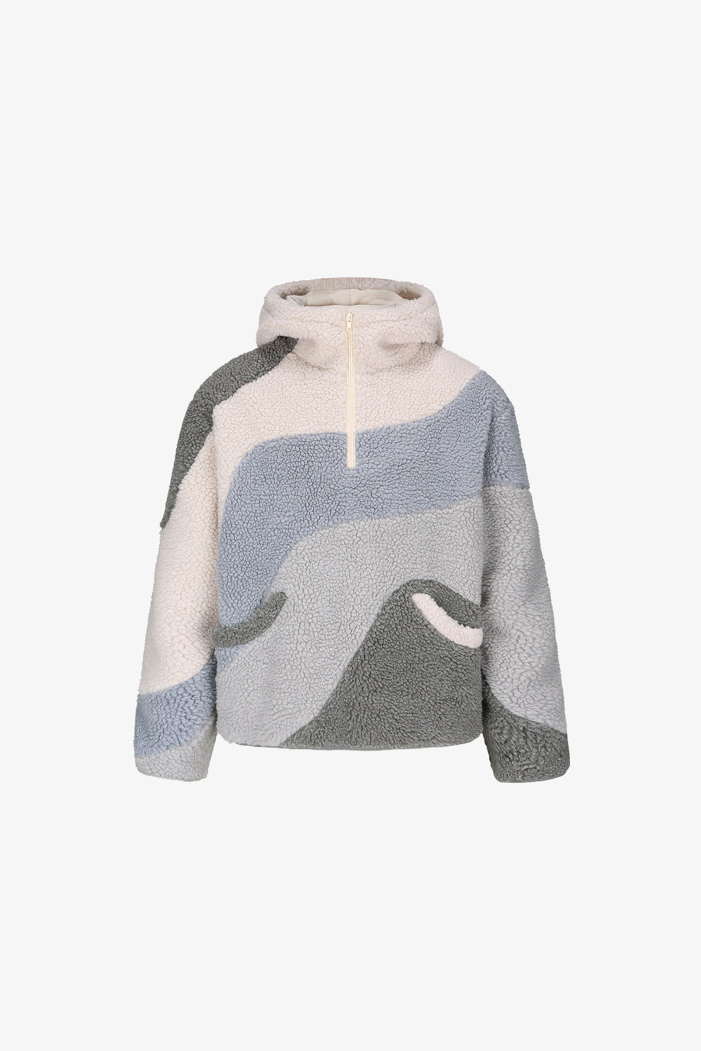 Wavey Patchwork Fleece