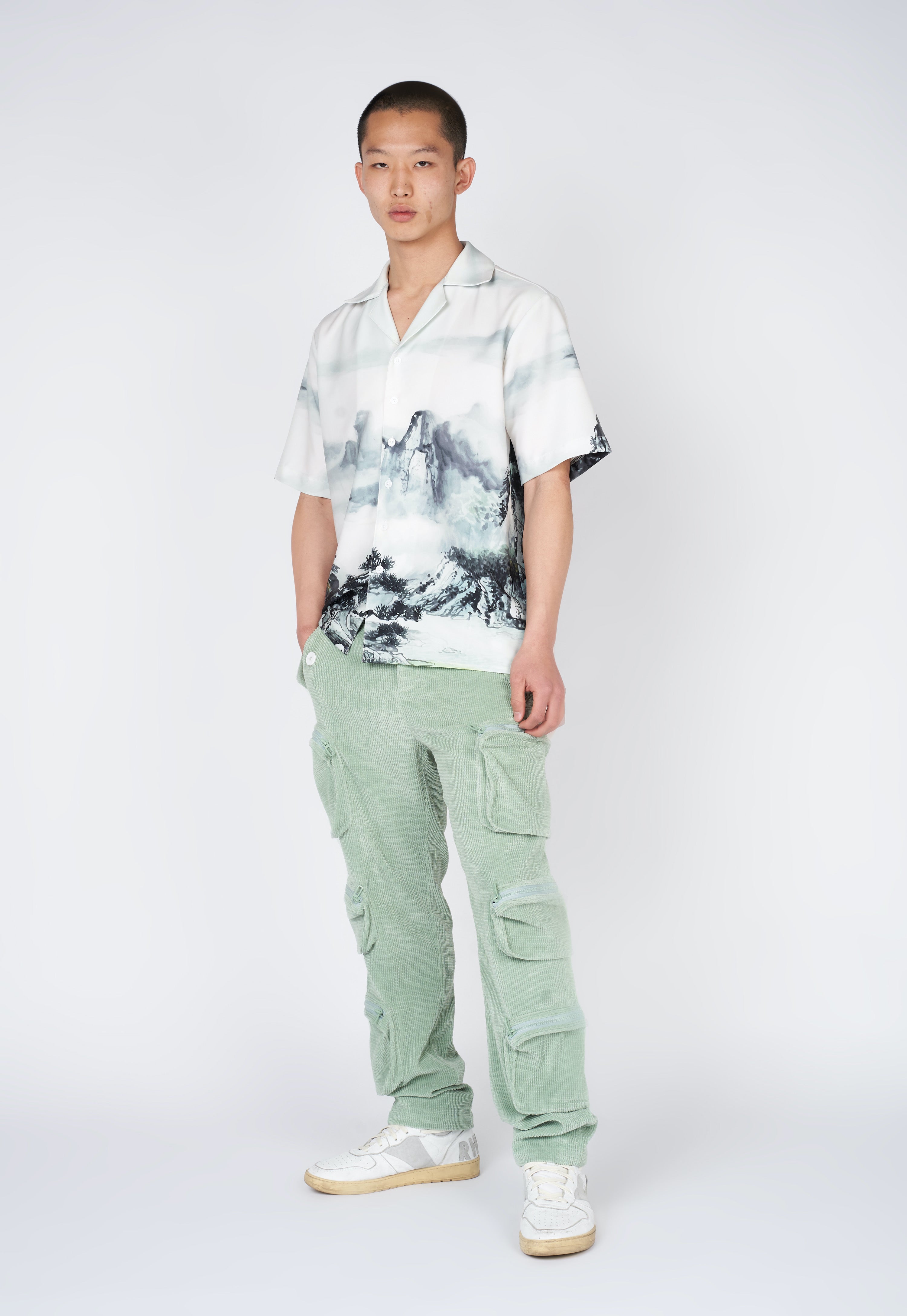 Landscape Waterpaint Short Sleeve