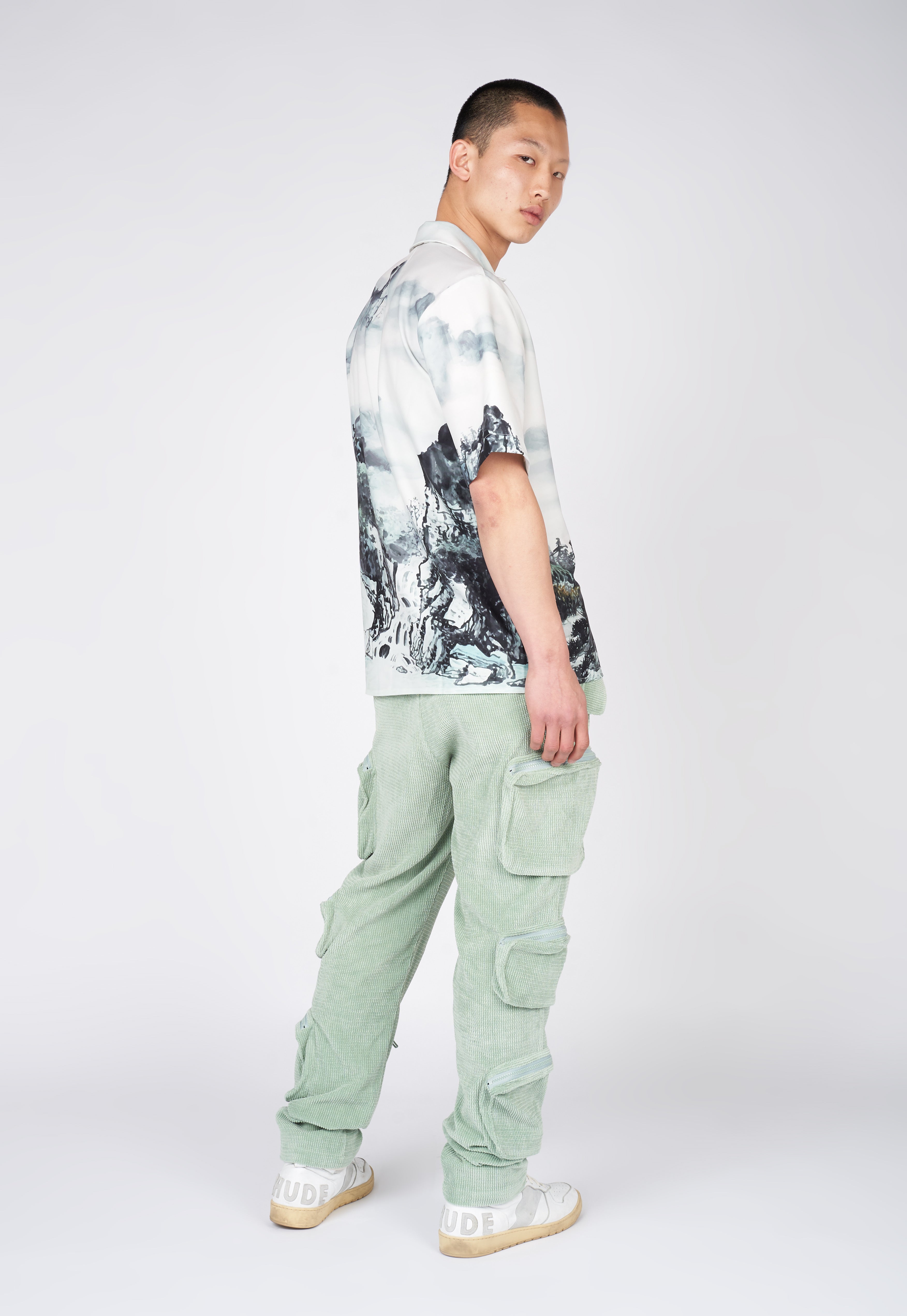 Landscape Waterpaint Short Sleeve