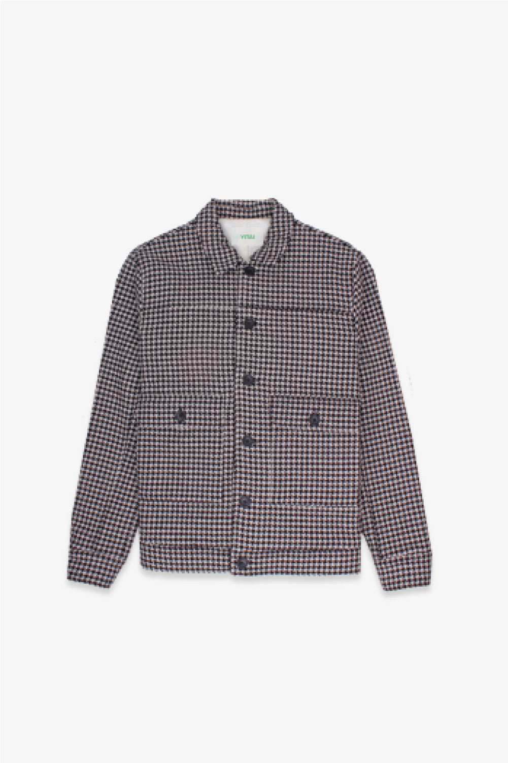 Houndstooth Harrington Jacket