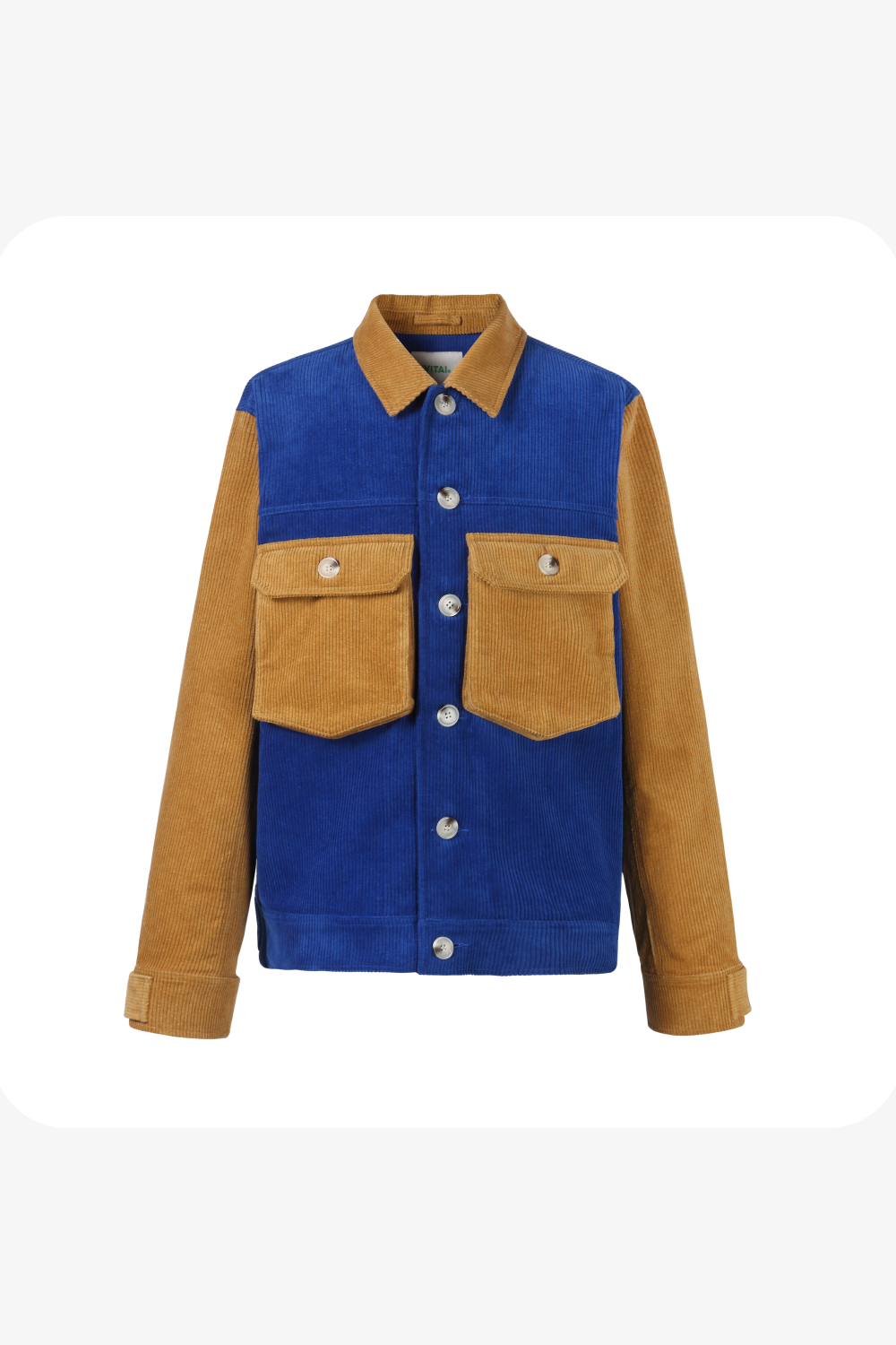 Colorblock Corduroy Jacket 3