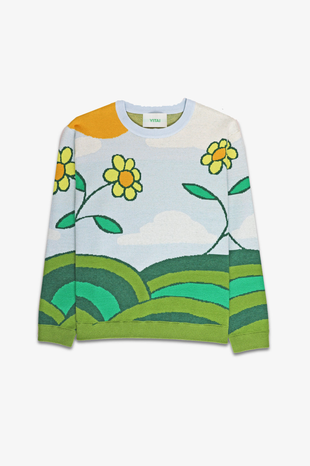 Landscape Mosaic Sweater