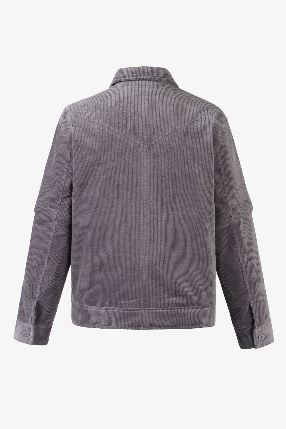 Grey Cargo Corduroy Jacket