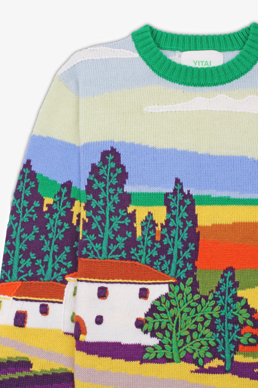 Piedmont Hand Embroidery Sweater