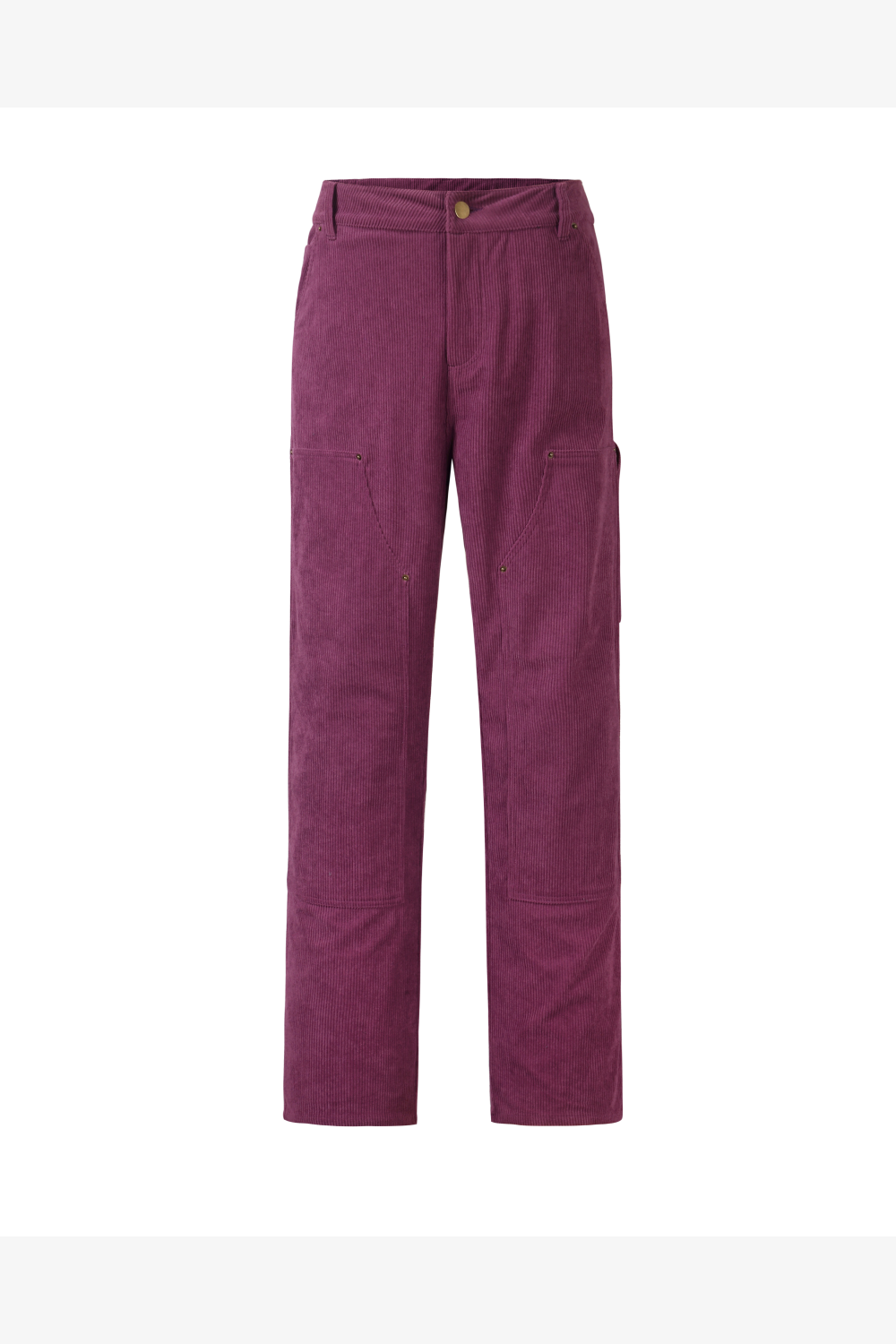 Mauve Corduroy Carpenter Pants