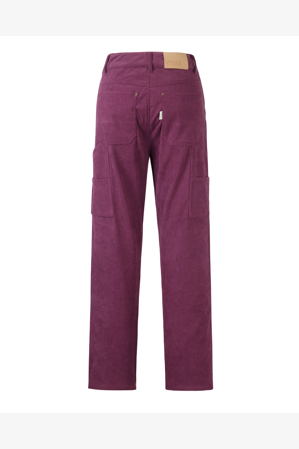 Mauve Corduroy Carpenter Pants