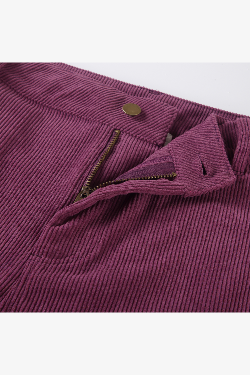 Mauve Corduroy Carpenter Pants