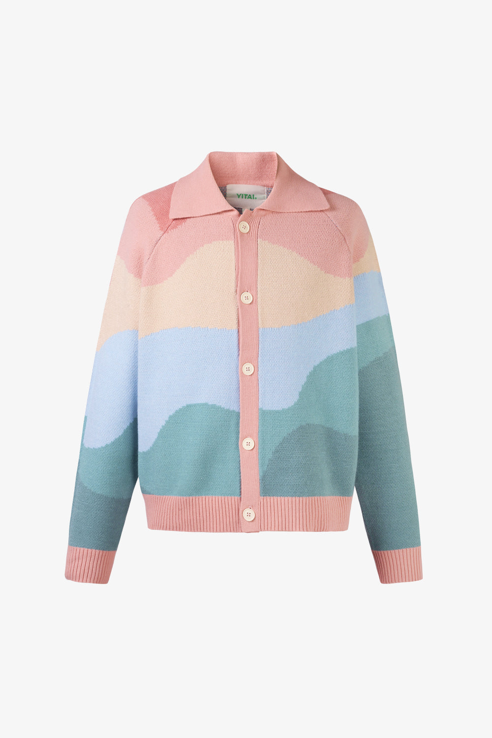 Pastel Wave Cardigan