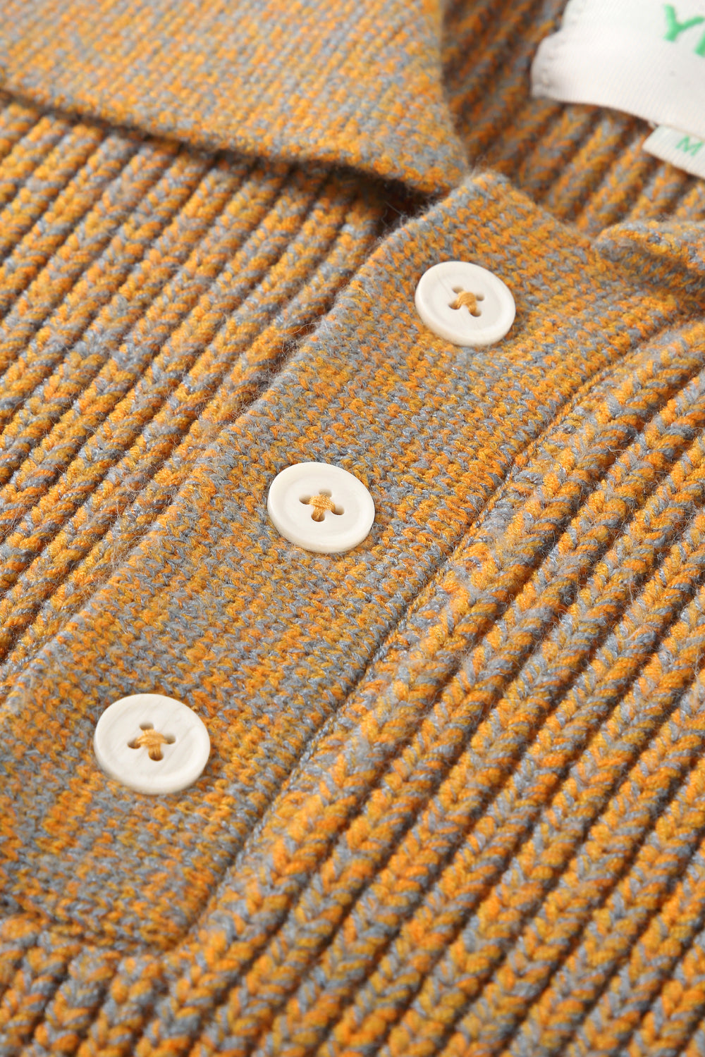 Citrus Mélange Convertible Sweater