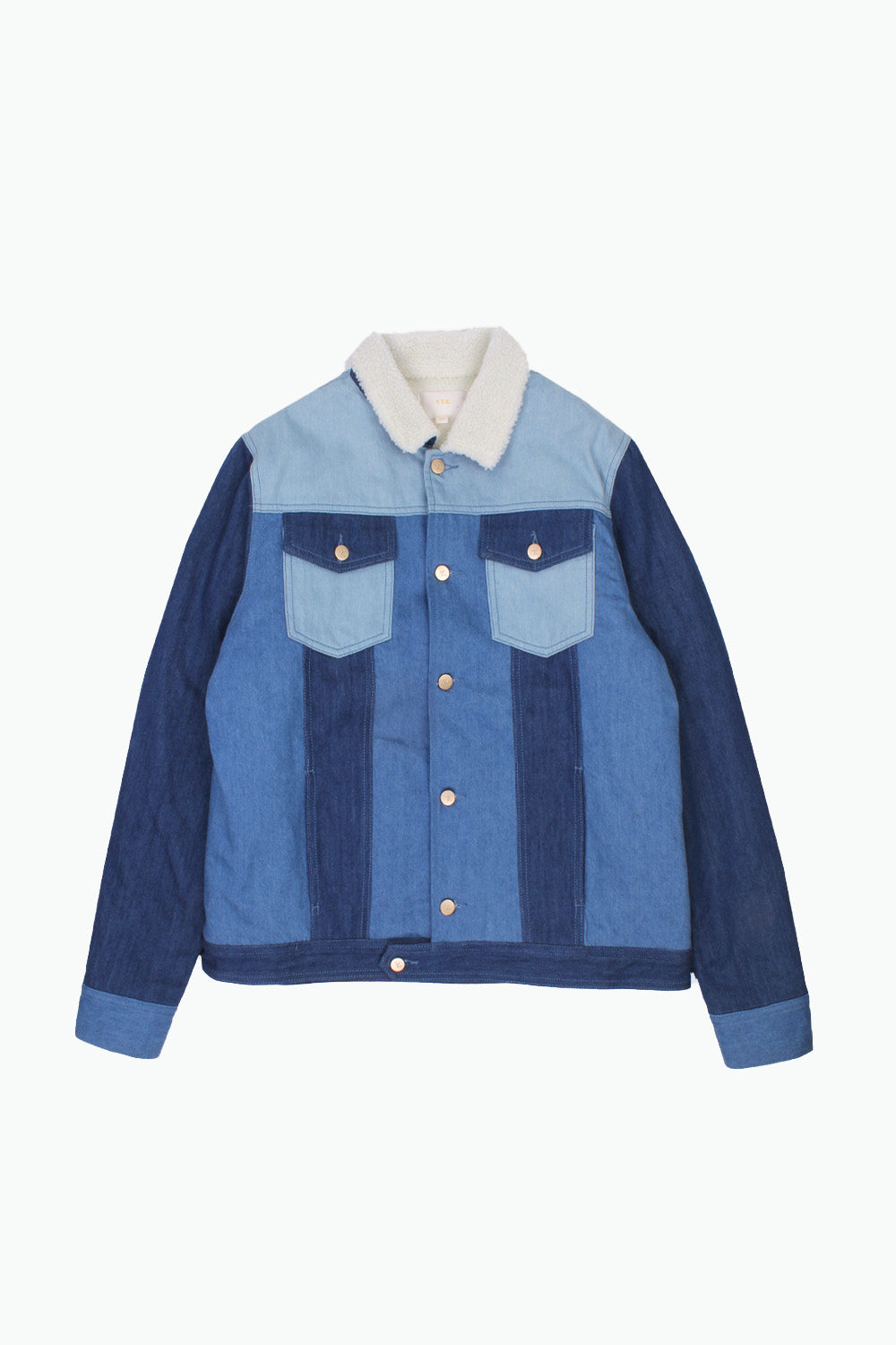 Out West Mixed Denim Jacket