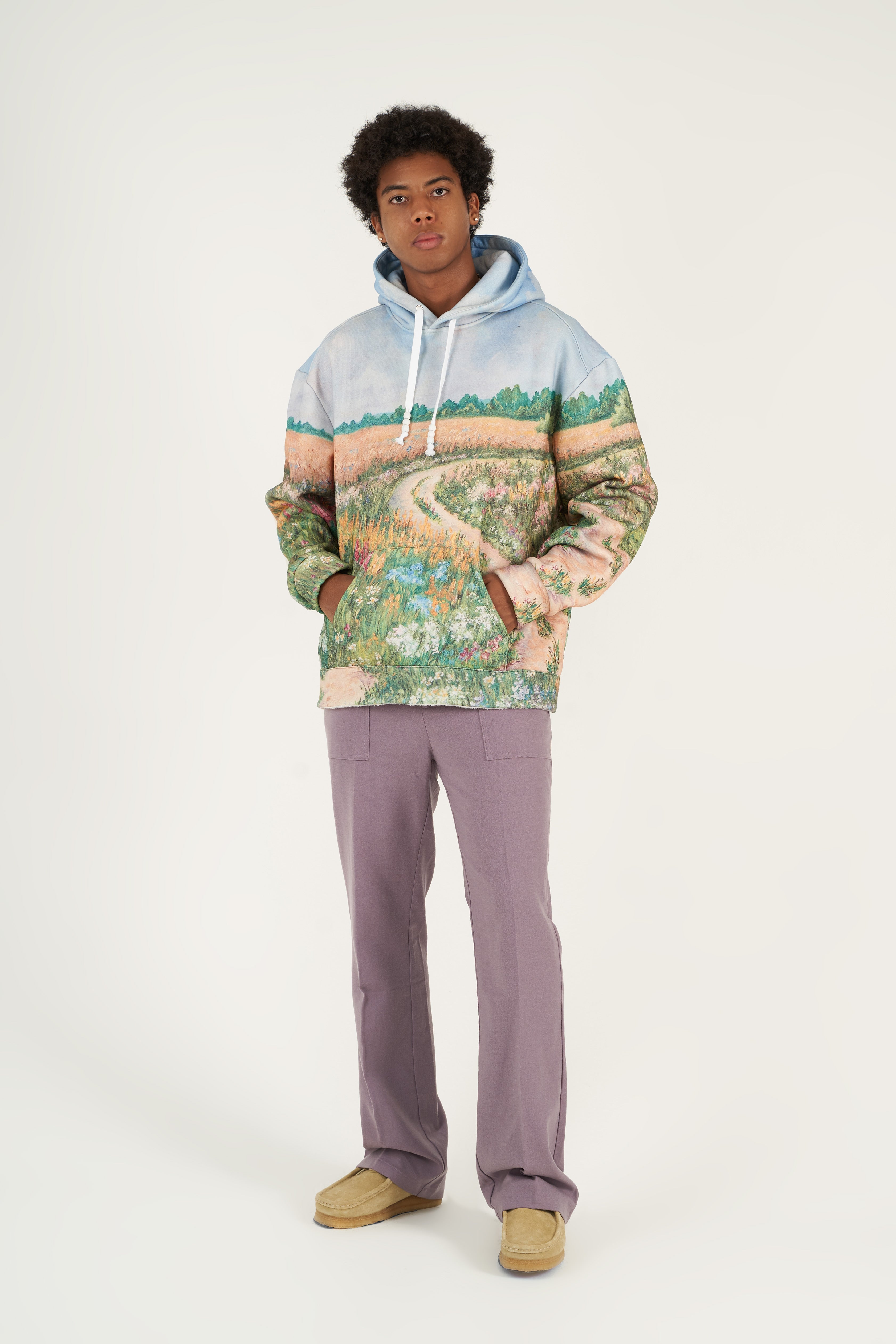 Summerfield Brushed Fleece Hooded Sweatshirt